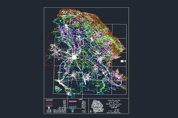 فایل اتوکد آبادی های خوزستان به صورت کاملا رایگان - فروشگاه ایرانیان شهرساز
