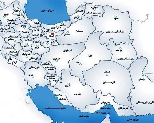 دانلود نقشه شیپ فایل کشور ایران بصورت رایگان - فروشگاه ایرانیان شهرساز