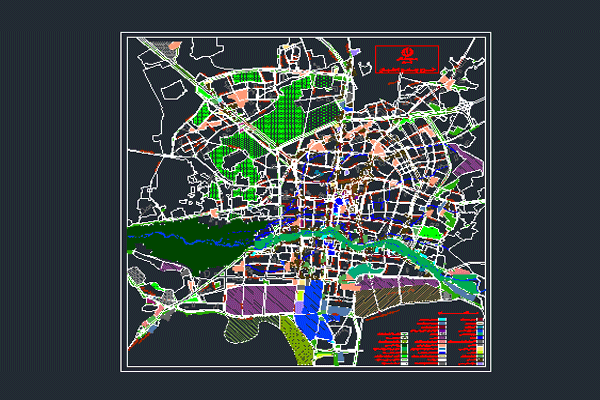 فایل اتوکد طرح جامع اصفهان به صورت رایگان - فروشگاه ایرانیان شهرساز