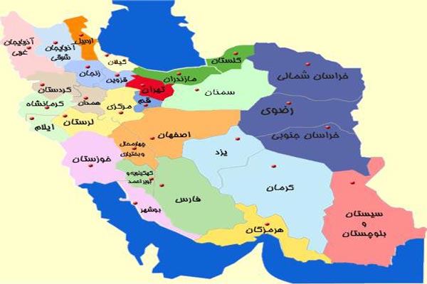 شیپ فایل تقسیمات کشوری سال 1351تا 1390 - فروشگاه ایرانیان شهرساز